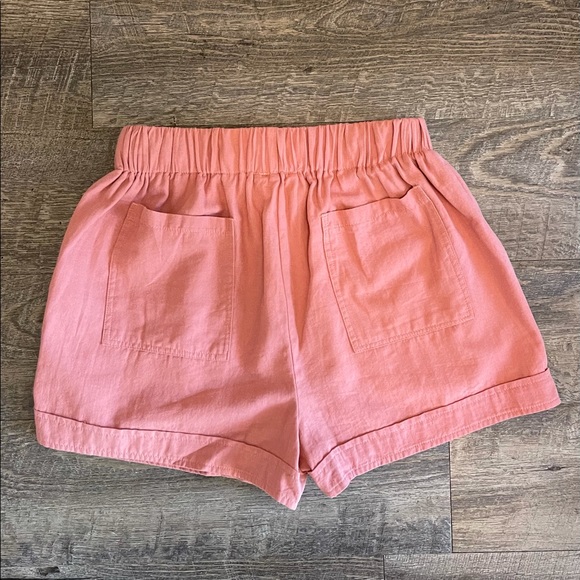 ROSE Cotton Drawstring Shorts - Picture 3 of 9